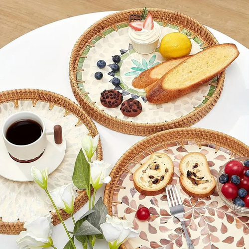 トレイ トレー おぼん プレート コーヒートレイ キッチン レトロ