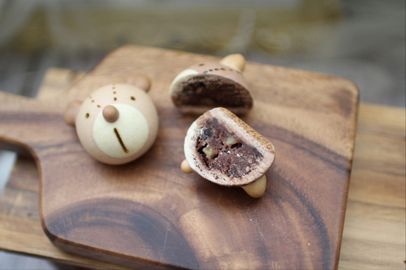 （クリスマス近辺発送）クリスマスあんフラワークッキー 15個入り　 食べられるお花！あんこのお花！クリスマス　高級ギフト 11枚目の画像