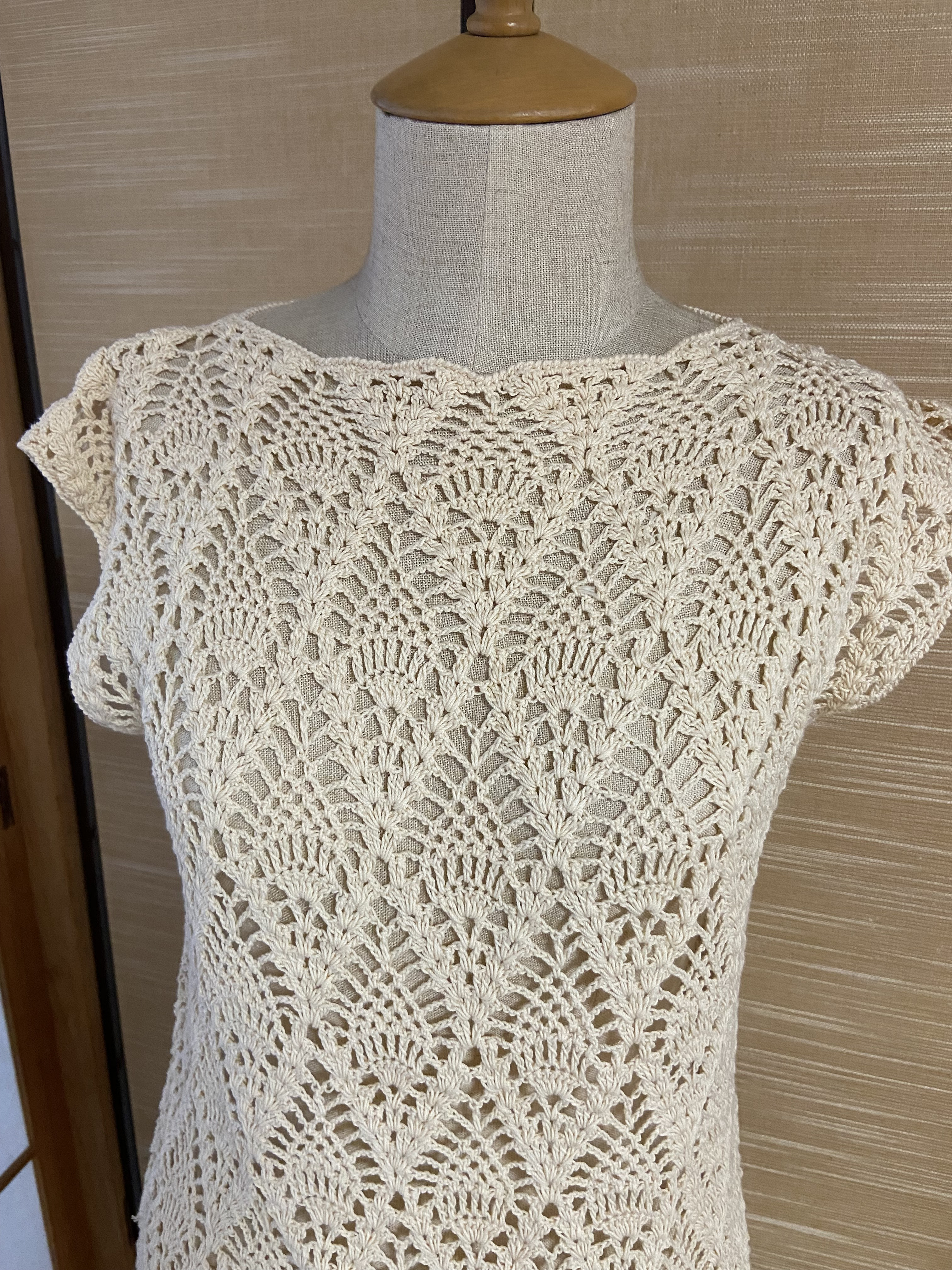 サマーニットのベスト