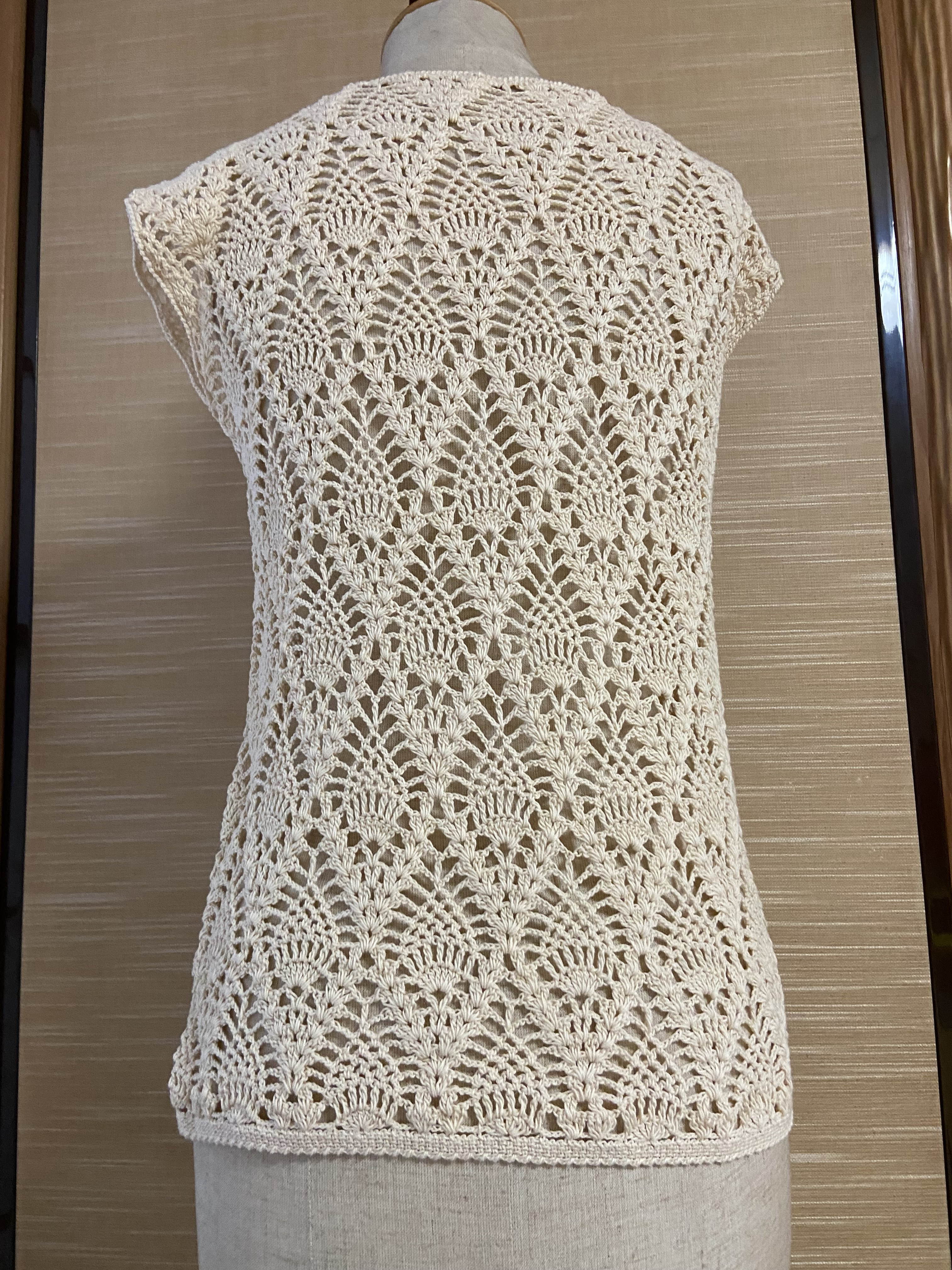 サマーニットのベスト