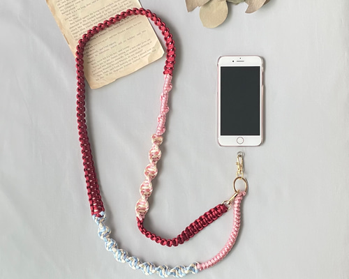 ぼぶ様オーダー　スマホショルダーストラップ　スマホショルダー　パラコード Smartphone shoulder スマホショルダー パラコード | STOCK