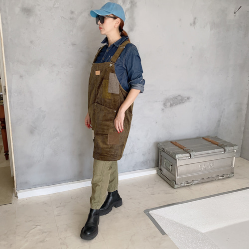 BIBエプロン コーデュロイホワイト 楽天市場】コーデュロイエプロン