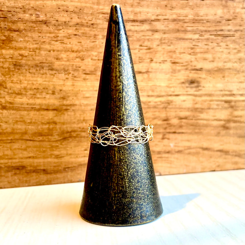 鎖&細編みリング /k14gfリング 指輪・リング mayumi rings 通販