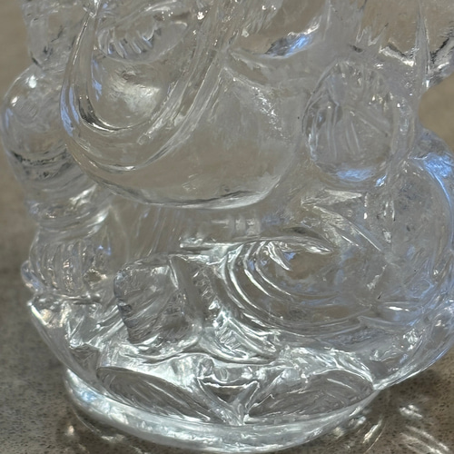 高品質】 ヒマラヤ水晶 ガネーシャ クリアクォーツ その他置物