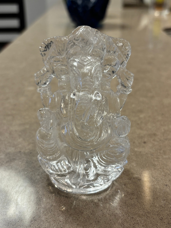 クリアクォーツ ガネーシャ 水晶 クリアクォーツ ガネーシャ 水晶