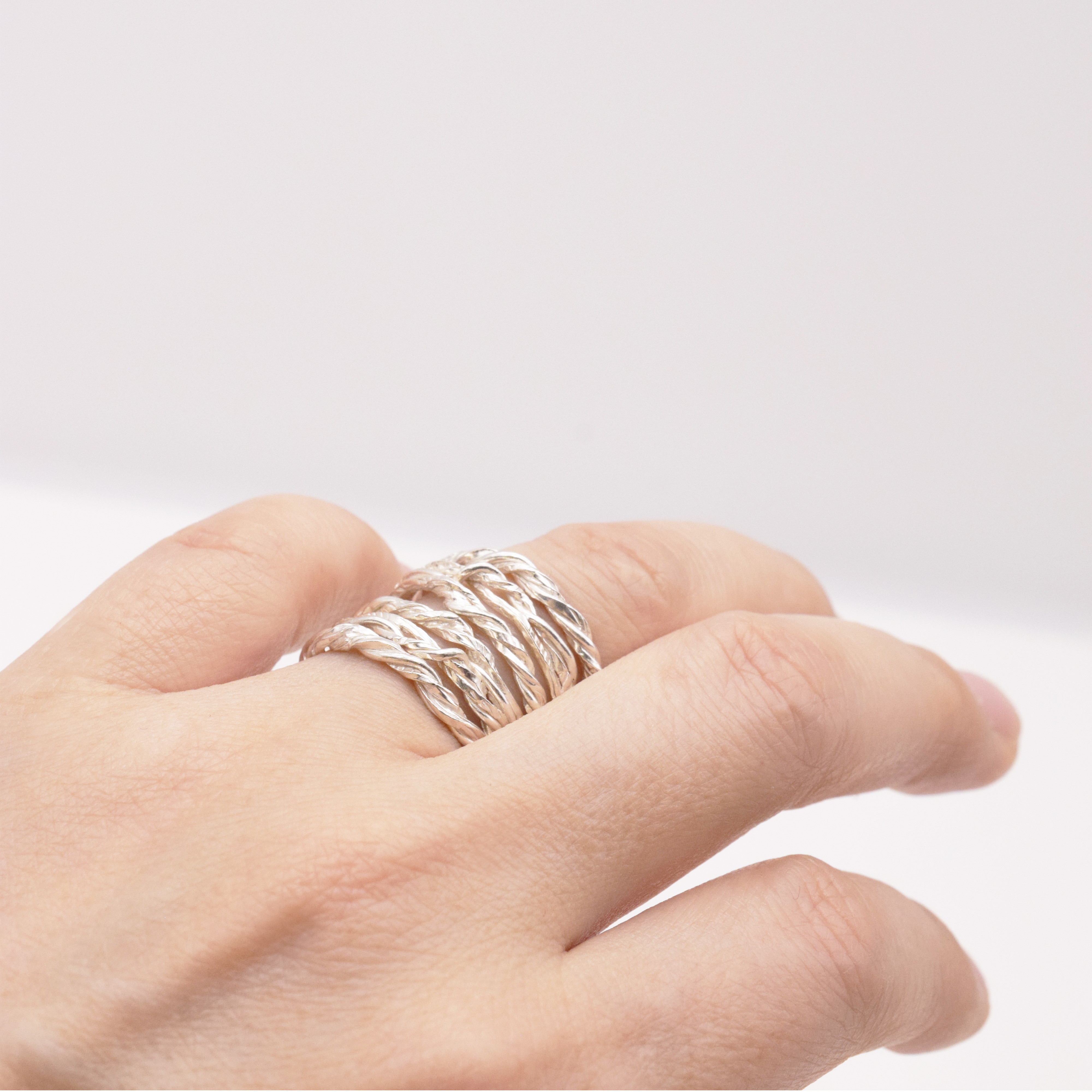 j00000112 mixedwires ver.1/ver.2 4ringsタイプレイヤードセットサイズ パーツなし