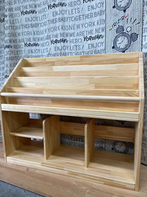 絵本棚 60日発送 本棚・絵本棚・マガジンラック Kei Crafted Woods