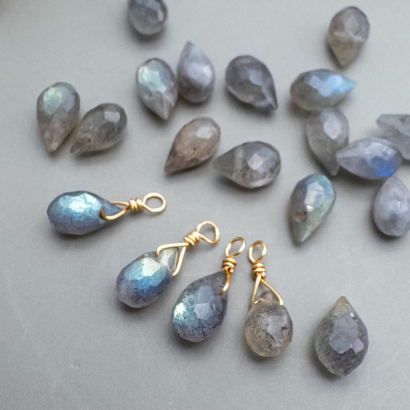 Mala Labradorite necklace /ラブラドライト | Hariqua