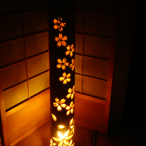 竹灯籠 竹灯り 〜〜幻想の桜〜〜 (竹灯り 彩シリーズ 〜桜と虹 竹灯籠 竹灯り 〜〜幻想の桜〜〜 (竹灯り 彩シリーズ 〜桜と虹