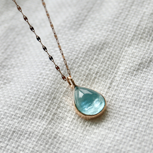 ⚫︎M様お取置き K10[人魚のaquamarine]pt ペンダントトップ STUDIO