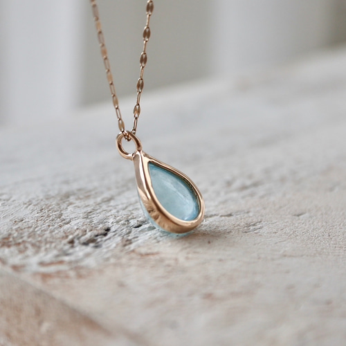 ⚫︎M様お取置き K10[人魚のaquamarine]pt ペンダントトップ STUDIO