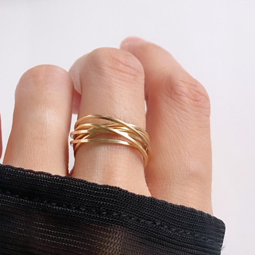 こぞ 3点オリジナルリング Classy 14kgf 3連 6連 リング 指輪 指輪・リング f accessory 通販