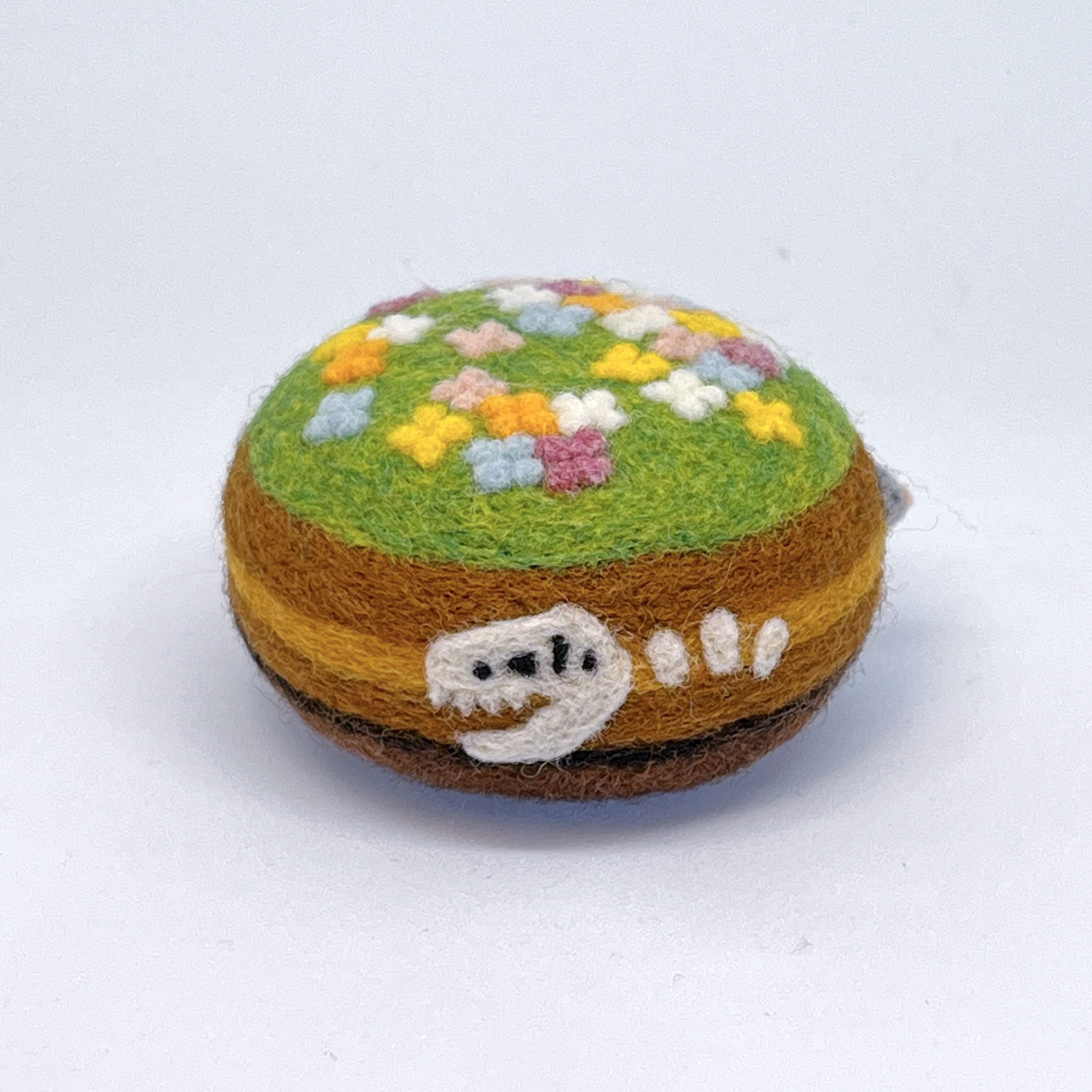 大地のオブジェ（恐竜、化石、モグラ、アリの巣、地層、お花）【一点物】