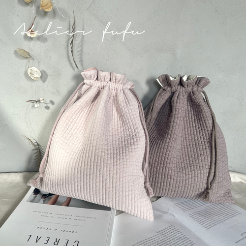 入園入学セット 3点【サクラベージュ】レッスンバッグ/上履き入れ