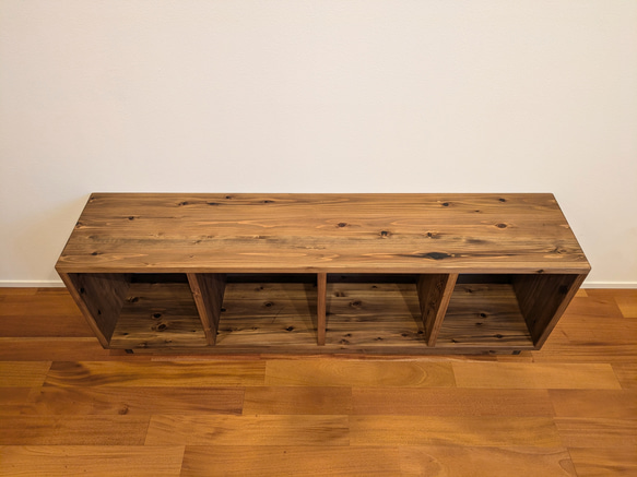 【rastic lowboard　w140cm】サイズオーダー可能　テレビボード/テレビ台/本棚/収納棚 8枚目の画像