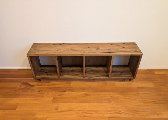 【rastic lowboard　w140cm】サイズオーダー可能　テレビボード/テレビ台/本棚/収納棚 7枚目の画像