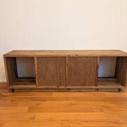 【rastic lowboard　w140cm】サイズオーダー可能　テレビボード/テレビ台/本棚/収納棚 12枚目の画像