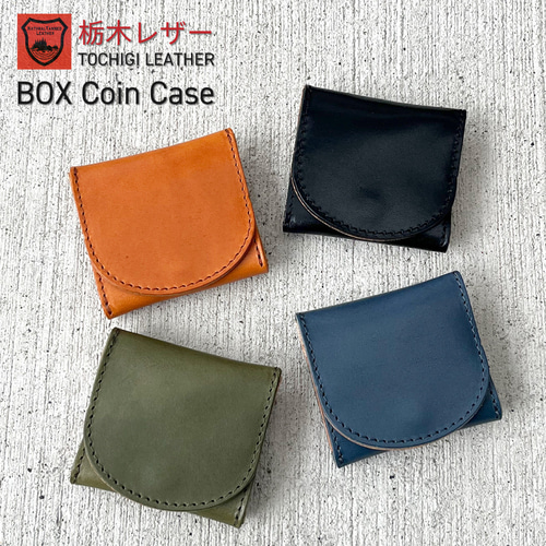 Amazon | (とちぎレザー) 栃木レザー コインケース ヌメ革 革