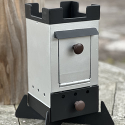 ロケットストーブ☆ハンドメイド☆ 受注生産品 薪ストーブ