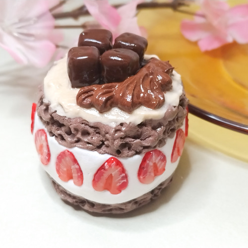 可愛い生チョコケーキ フェイクスイーツ スイーツデコ その他