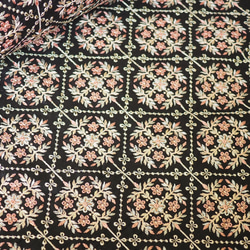 NEW】インド刺繍生地＊ 112cm巾 長さ50cm 生地 AMBER 通販 18428896