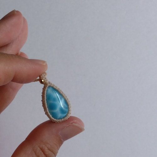 ラリマー マクラメネックレス ネックレス・ペンダント ぬちぐすい 通販