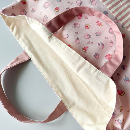 新作特価 入園6点セット 入学セット 入園セット いちご柄 かわいい