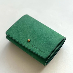 新作品 数量限定 グリーン 緑系 イタリアンレザー 牛革 本革 三