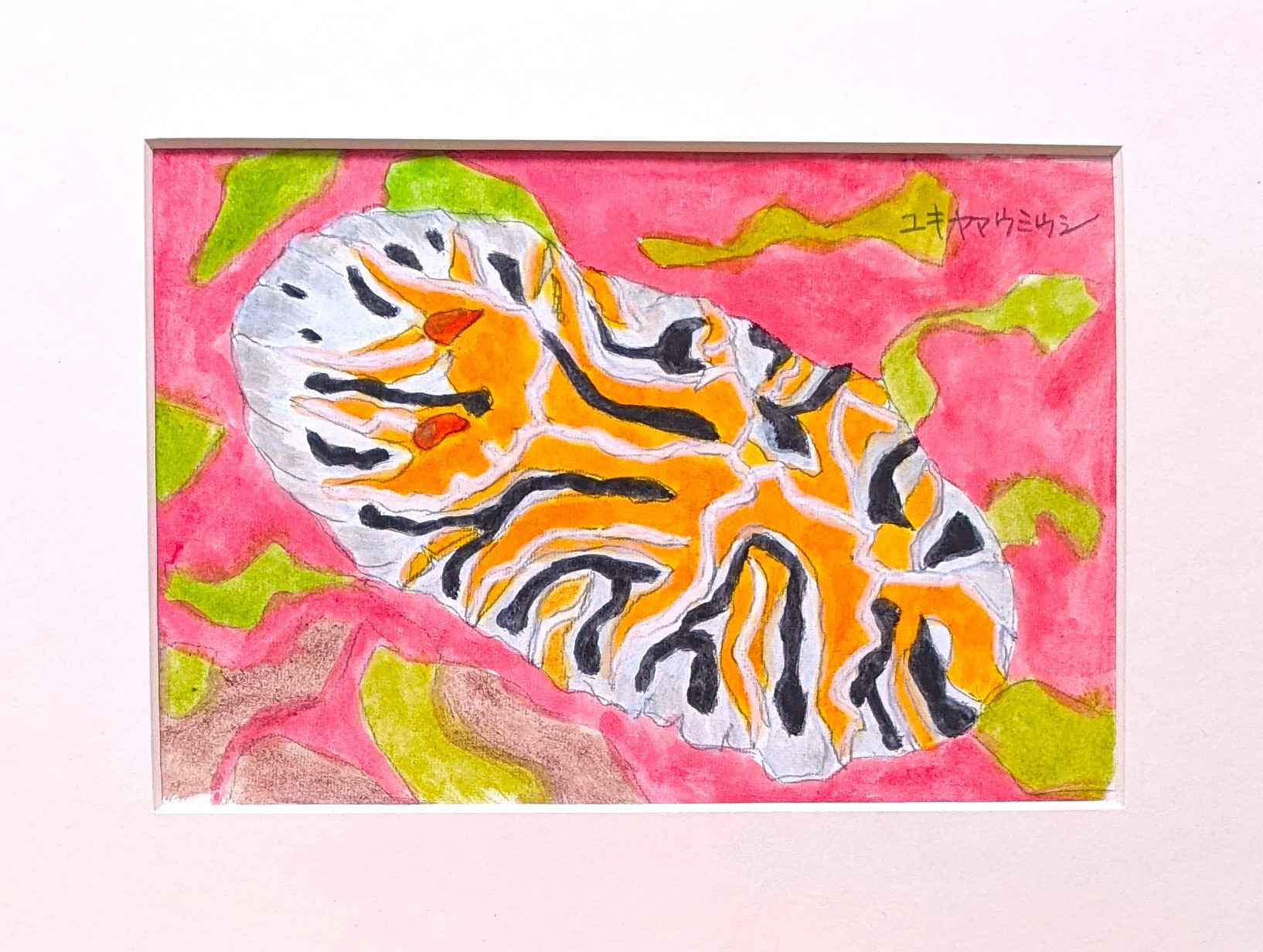 【正規品】 絵画 (SM) アクリル画原画 ユキヤマウミウシ yko 18429357 通販 絵画