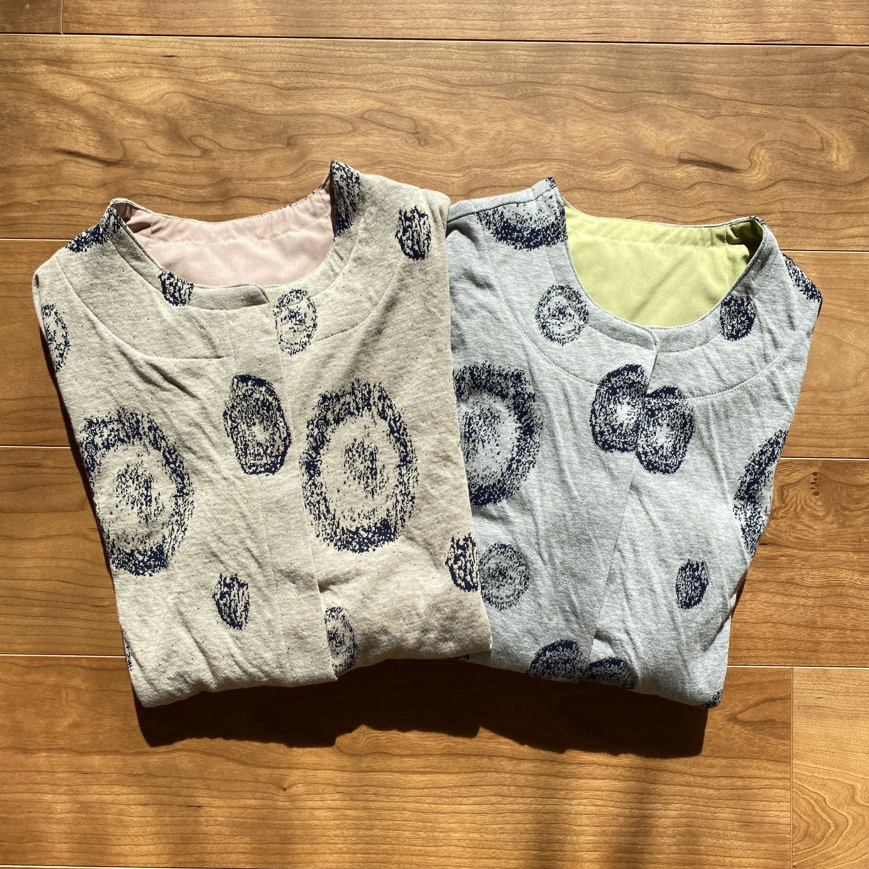 猫背の方に　前開き　着替えが楽なカットソー 介護士さんからも好評 [Creema限定]