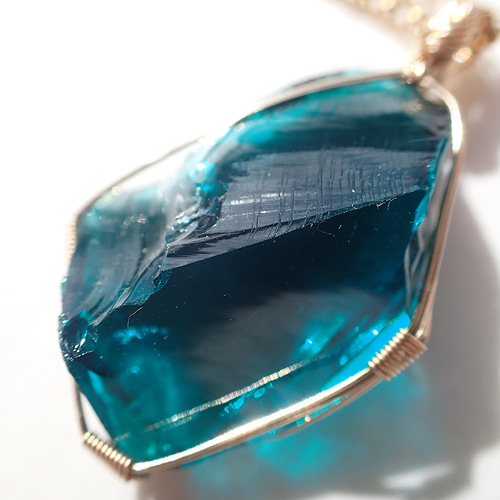 女神巻き®︎アンダラクリスタル《イナンナウィズダム》のペンダント