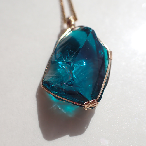 女神巻き®︎アンダラクリスタル《イナンナウィズダム》のペンダント