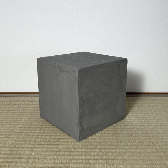 【2個セット】モールテックス ディスプレイ台 25cm角 グレー グレージュ 2個セット】モールテックス ディスプレイ台 25cm角 グレー