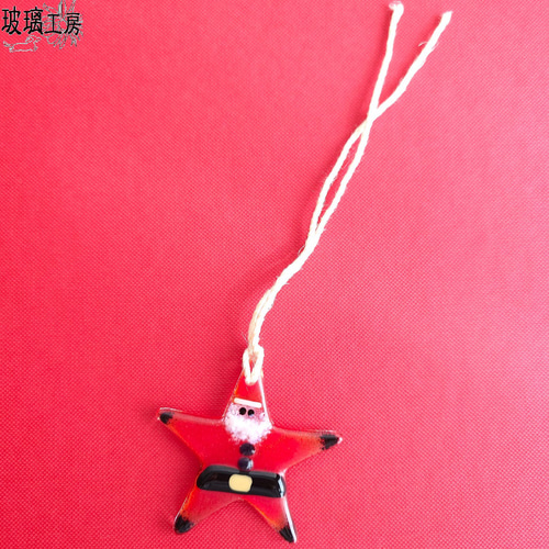 GR 星のオーナメント サンタ クリスマス サンタクロース サンタ 星型 オーナメント 飾り ツリー