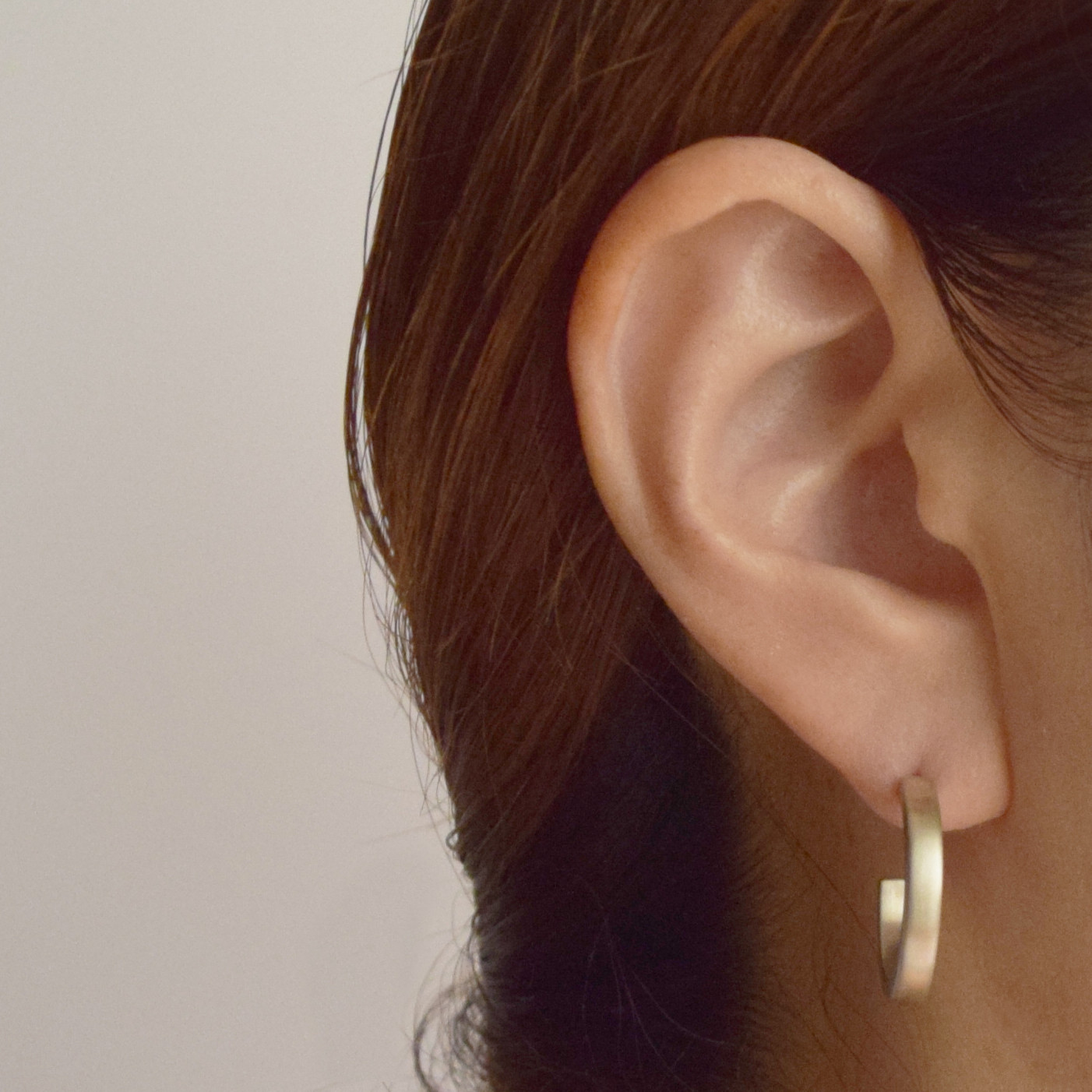 j00000067 snow 積もる シンプルタイプベーシックサイズ パーツなし ピアス（ポスト） シルバー