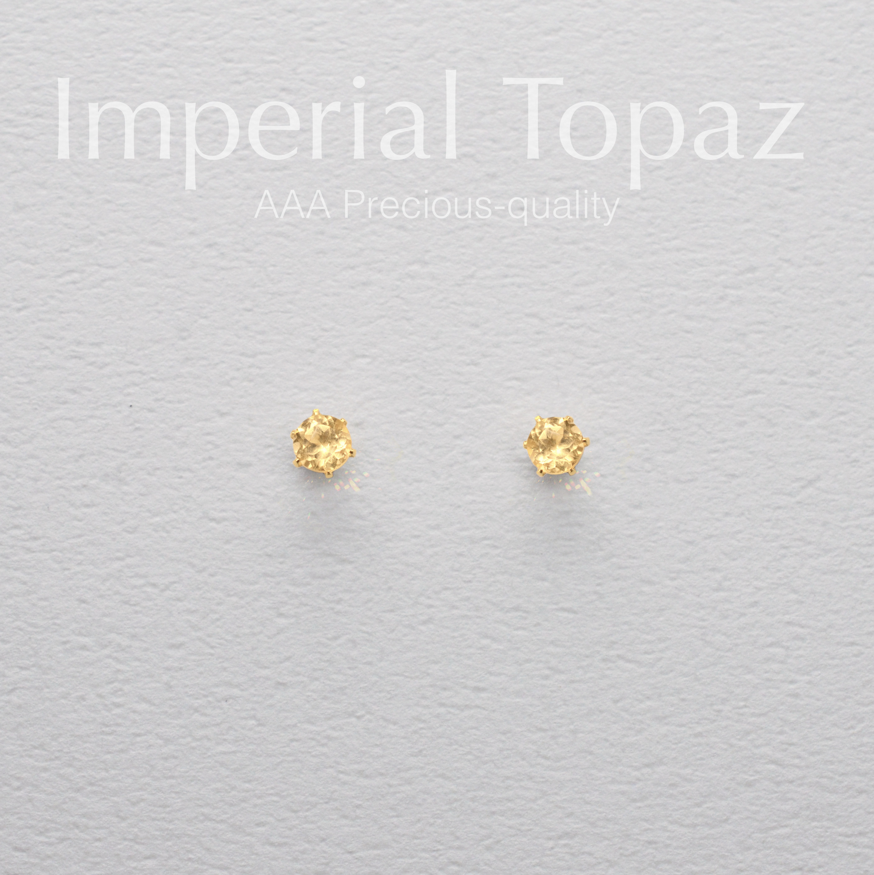 つけっぱなしOK! インペリアル トパーズ ピアス AAA サージカルステンレス 誕生日プレゼント 金木犀 イエロー