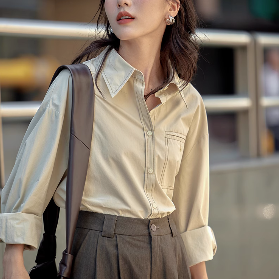 カーディガンコート シャツ 長袖シャツ トップス