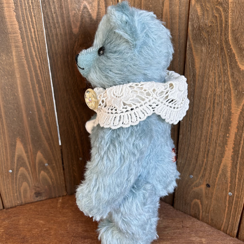 Cさまご依頼品】青いクマさん あみぐるみ Hataco 通販 18430408