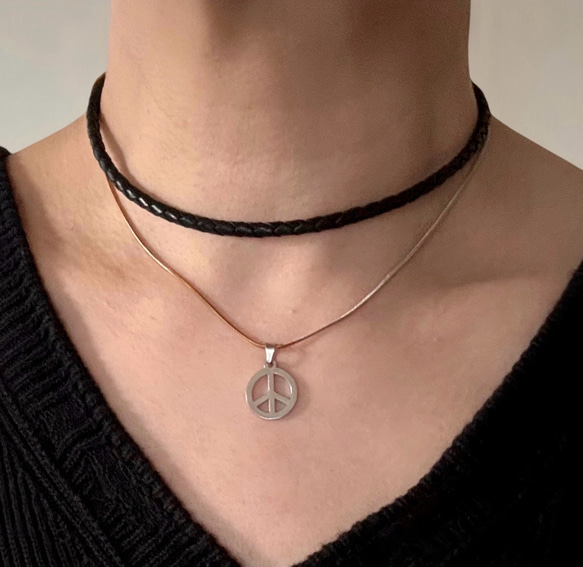 シンボルマーク「CO」ラバーネックレス M (43cm) シンボルマーク「CO」ラバーネックレス M (43cm)