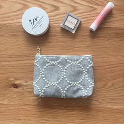 選べるカラー mina perhonen forest tile マルチポーチ ミナペルホネン