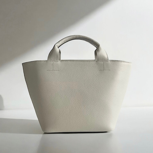 高級本革トートバッグ ファスナー付き 大容量バッグ 通勤バッグ