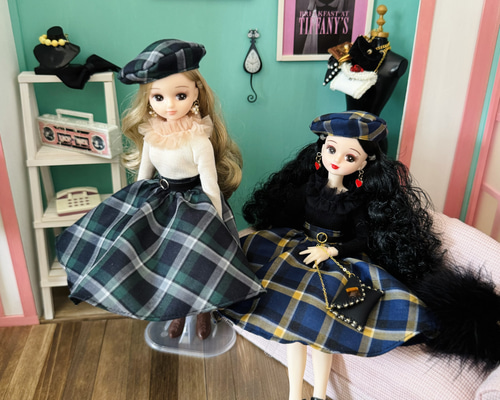 206 スカート半額祭　フレアスカート　リカちゃん　ブライス c9fbf26ec0e14ca182588e54461684