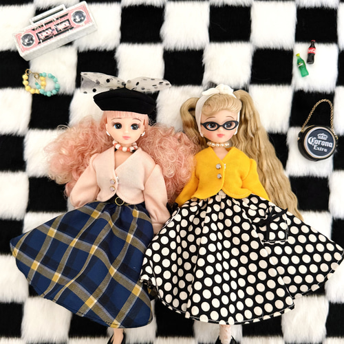 リカちゃんマスタードスカートセット