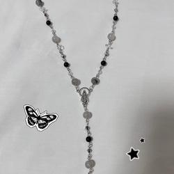 ハンドメイドネックレス/シルバー925ビーズ（4〜8mm） シルバー925・8mm ボールビーズネックレス（40.5~44cm） | Milo