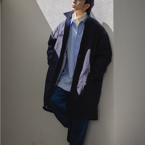 秋冬新品 ロングトレンチコート メンズ 無地 ジャケット