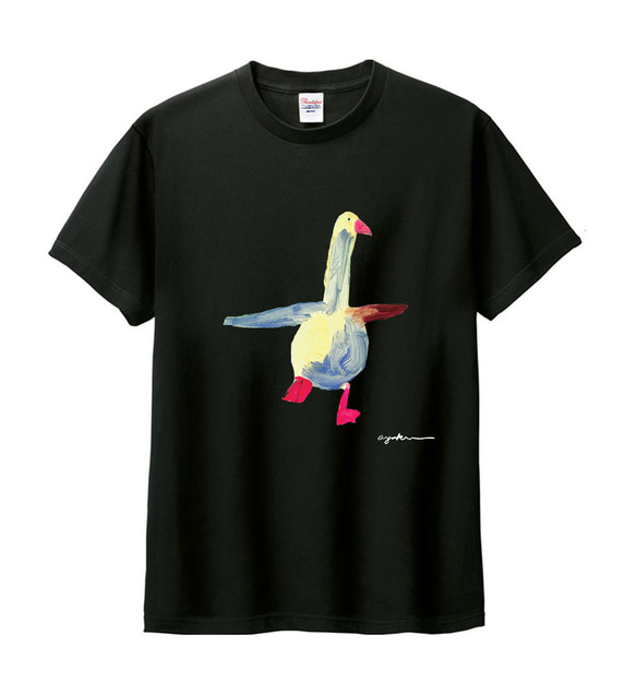 人気！かわいい元気なアヒルちゃんの動物Tシャツ Tシャツ Artist 