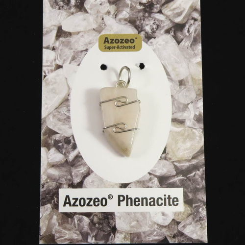 H＆E社フェナカイト ワイヤーラップ ペンダント 3.2g #35285