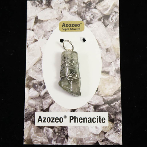 H＆E社フェナカイト ワイヤーラップ ペンダント 3.0g #82246