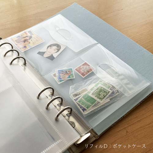 大切なものをしまうためのシステム収納ファイル＊＊リバティ版＊＊【A5