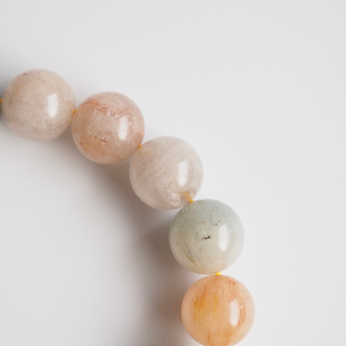 No.13 一点物 11mm ラビットヘアールチル ブレスレット